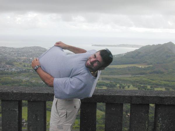 Marco and the wind at the pali lookout[1]